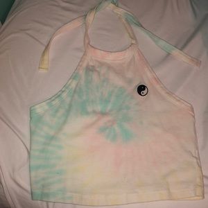 Halter crop top